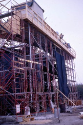 View of the Jaws 3-D film location at Sea World in Orlando, Florida.