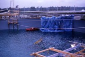 View overlooking part of the Jaws 3-D film location at Sea World in Orlando, Florida.