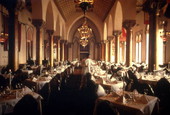 Interior view of the dining room at the Boca Raton Hotel & Club located at 501 E. Camino Real in Boca Raton, Florida.