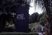 View showing sign at the Amelia Island Plantation resort.