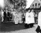 Procession during Tarpon Springs' Epiphany celebration - Tarpon Springs, Florida