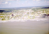Aerial view of beachfront - Jacksonville, Florida