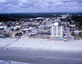 Aerial view of hotel at the beach - Jacksonville, Florida