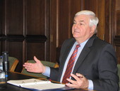 U.S. Representative Allen Boyd, D-Monticello, talking with the Tallahassee Democrat editorial board about his 2010 congressional race.