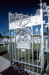 Battleship "Maine" monument gate - Key West, Florida.