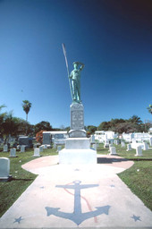 Battleship "Maine" monument - Key West, Florida.