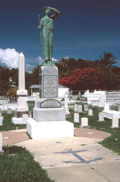 Battleship "Maine" monument - Key West, Florida.