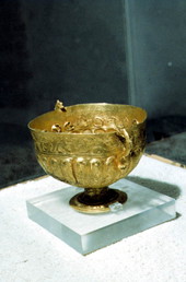 "Treasure of the Atocha" displayed at Mallory Square - Key West, Florida..