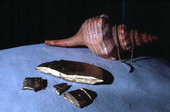 Treasure from the Atocha on display at Mallory Square - Key West, Florida.
