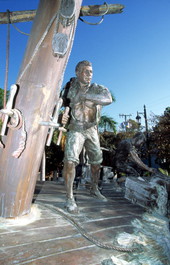 "The Wreckers" sculpture by Miami sculptor James Mastin - Key West, Florida