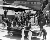 Arrival of President Truman at the Naval Air Station - Key West, Florida