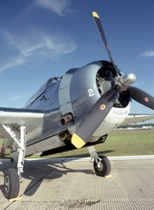 Close-up view of an "Avenger" torpedo bomber - Lakeland, Florida