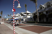 Dock side of the Key West Hilton Hotel..