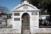 Mausoleum at the Key West Cemetery.