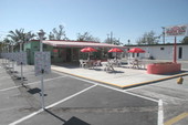 LuLu's Kiss drive-in restaurant - Key West, Florida.