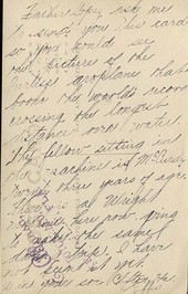 Back of a postcard