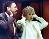 Rep. James Hargrett and Rep. Mary Figg try to hear the debate - Tallahassee, Florida.