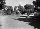 Looking north towards the intersection of Garden and Hopkins streets in Titusville.