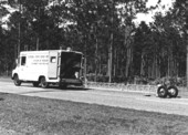 Van pulling Chloe Profilometer .
