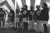 Hamilton County Mass Choir performing at the 1995 Florida Folk Festival- White Springs, Florida