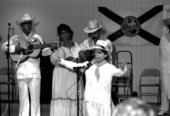 Rembranzas del Conico performing Cuban guajiro music at the Florida Folk Festival- White Springs, Florida