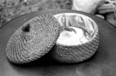 Pine needle basket - Jacksonville, Florida