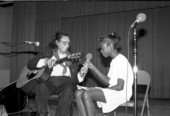 Etta Baker being interviewed by Taquana Simmons - Jacksonville, Florida .