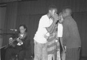 Students perform with Etta Baker - Jacksonville, Florida .