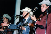 Bill Monroe and members of the Blue Grass Boys - White Springs, Florida .