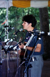 Pierce Pettis performs at the Florida Folk Festival - White Springs, Florida .