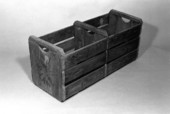 Bin used to collect citrus in