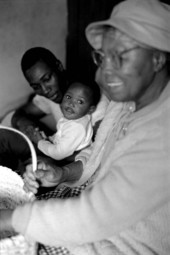 Basket makers Lucreaty Clark and Alfonso Jennings- Lamont, Florida