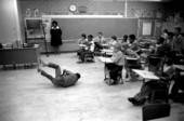 Fourth grader break dancing - Baldwin, Florida