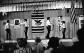 Mexican Americans performing a sword dance - Homestead, Florida