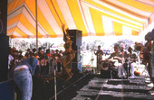 West African music and dance being performed at the Zora Neale Hurston Festival of the Arts and Humanities - Eatonville, Florida