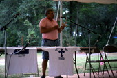 Greek Epiphany traditions workshop at the Florida Folk Festival - White Springs, Florida