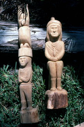 Figurines made by Seminole artisans- Tampa, Florida