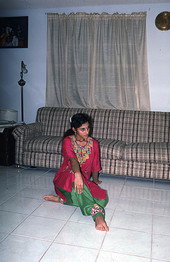 Nila Radhakrishnan performing an East Indian dance- Dade City, Florida
