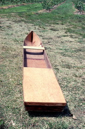 Glades skiff made by Glen Simmons- Florida City, Florida