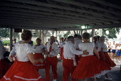 Square dancing at the "I am an American" festival - Boynton Beach, Florida.