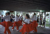 Square dancing at the "I am an American" festival - Boynton Beach, Florida.