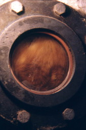 Milling machinery at a sugar mill - Pahokee, Florida