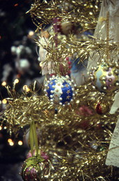 Doll tree designed by Lottie White on display at Festival of Trees - West Palm Beach, Florida.