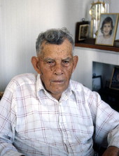 Retired fisherman Winfred Symmonette - Riveria Beach, Florida.