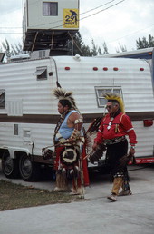 Native American dancers at the South Florida Fair - West Palm Beach, Florida.