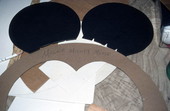 Mold used by Sylvia Garcia to make a Mickey Mouse head pinata - West Palm Beach, Florida.
