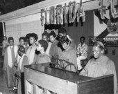 Mt. Carmel Baptist Church Choir #1 of Palatka performing at the 1977 Florida Folk Festival - White Springs, Florida.