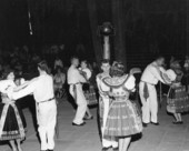 Beseda dancers of Masaryktown performing at the Florida Folk Festival - White Springs, Florida