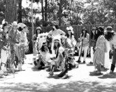 North Florida Council, Boy Scouts Echocotee Lodge Dance Team at the Florida Folk Festival - White Springs, Florida.