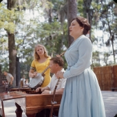 Beers family performs at the Florida Folklife Festival - White Springs, Florida.
